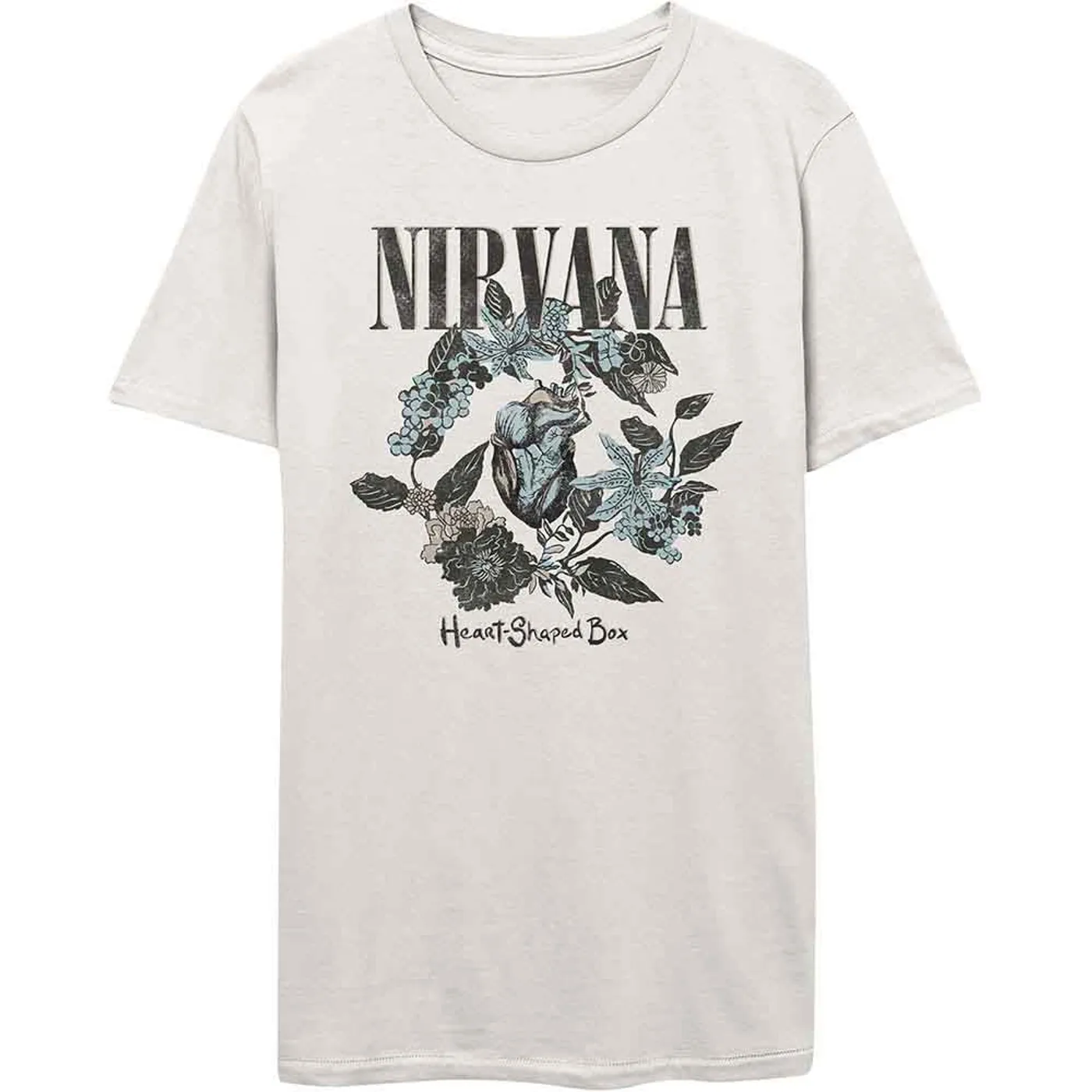 Nirvana T Shirt - Heart Shape Box