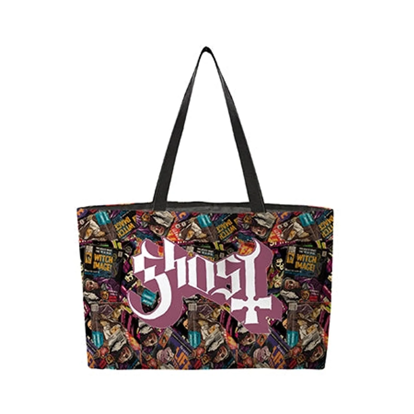 Rocksax Ghost Webbing Handled Shopper/Tote - Magazines