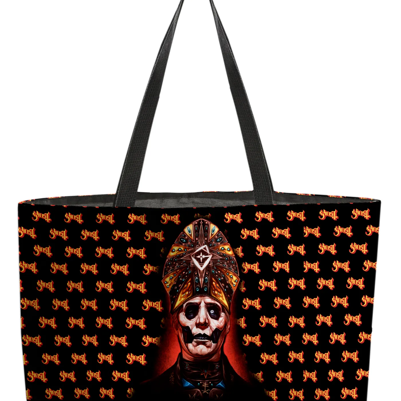 Rocksax Ghost Webbing Handled Beach/Shopper Bag - Cardinal