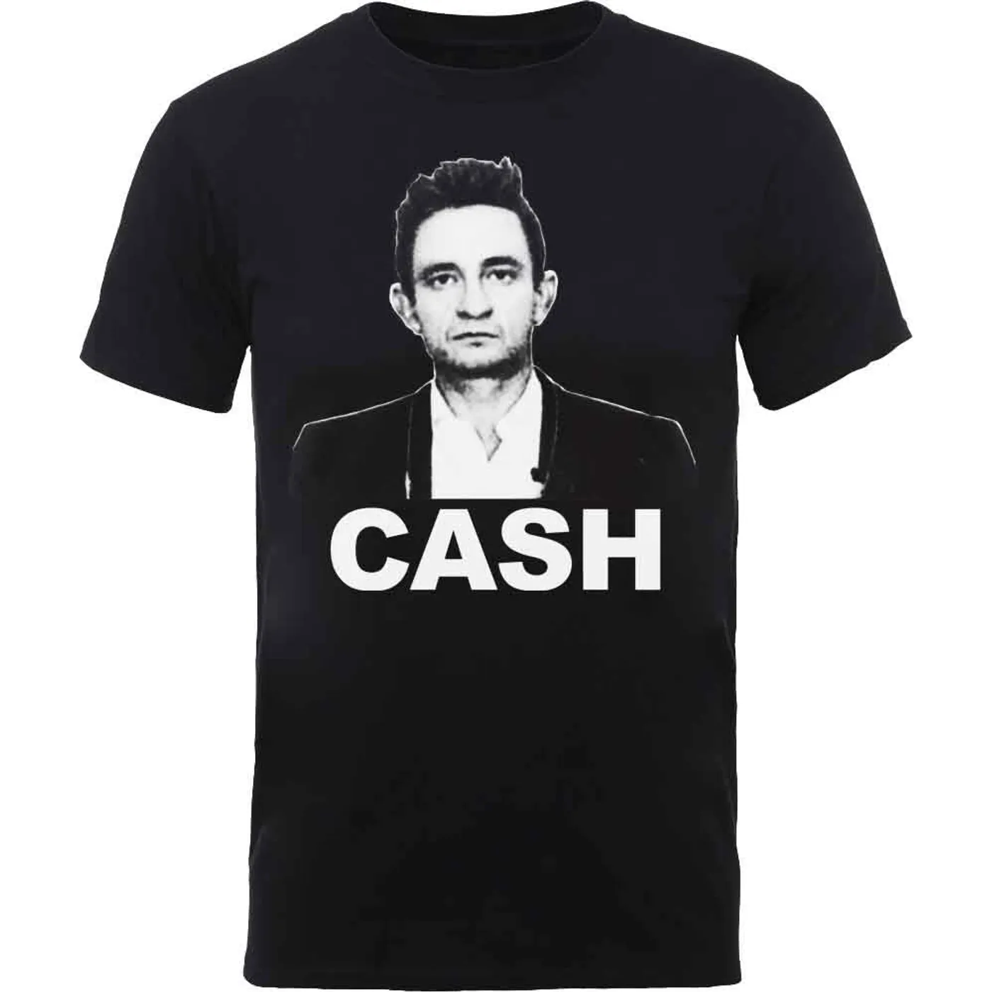 Johnny Cash T Shirt - Straight Stare