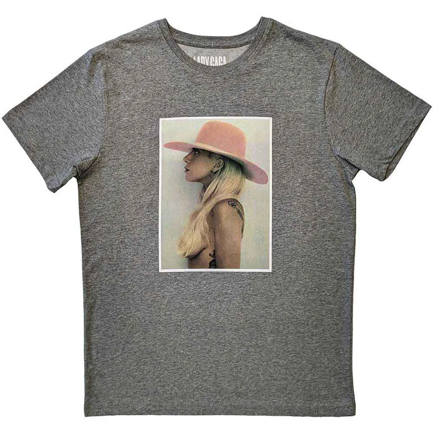 Lady Gaga T Shirt - Pink Hat