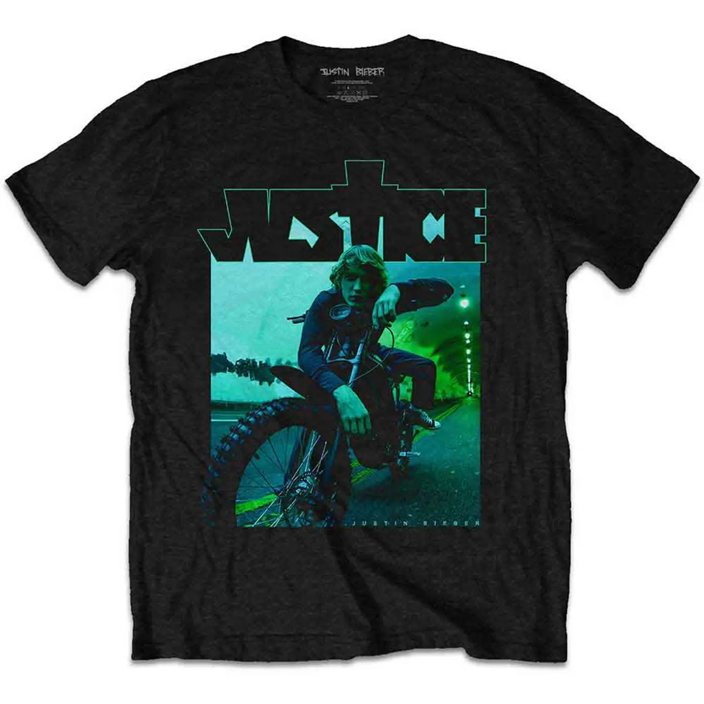 Justin Bieber T Shirt - Dirt Bike