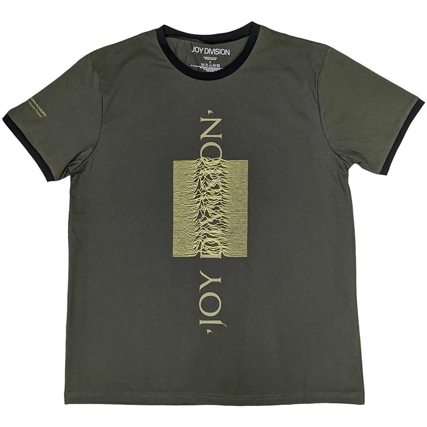 Joy Division T Shirt - Blended Pulse Ringer
