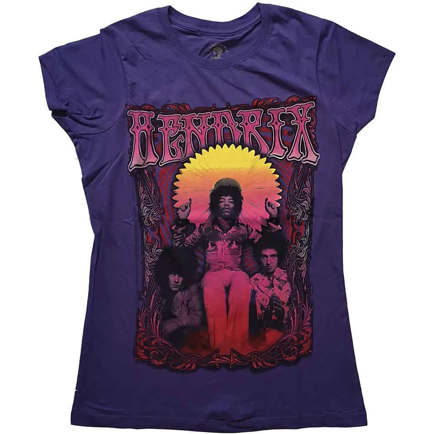 Jimi Hendrix Women's T Shirt - Karl Ferris Wheel