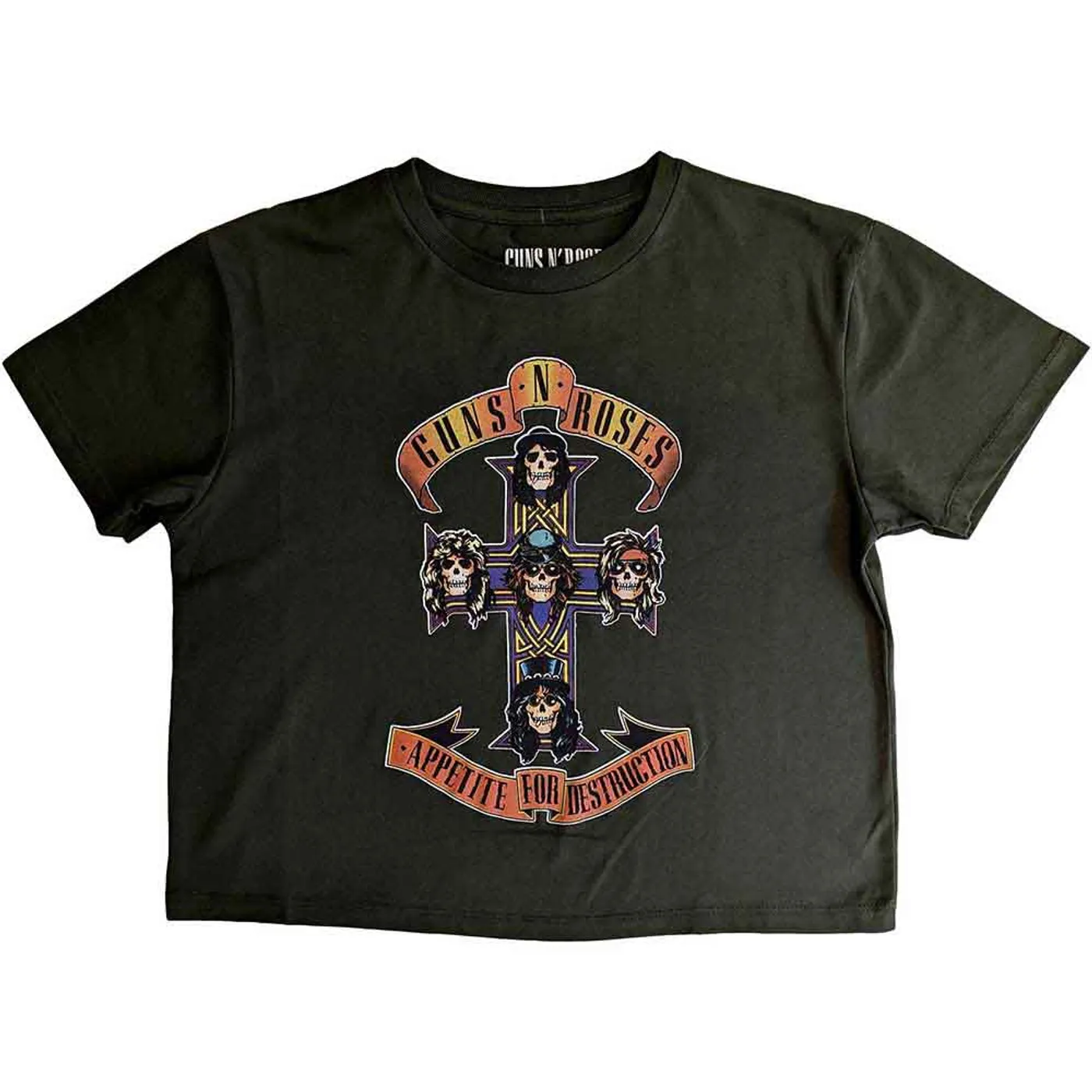 Guns N' Roses Women's Crop Top - Appetite For Destruction