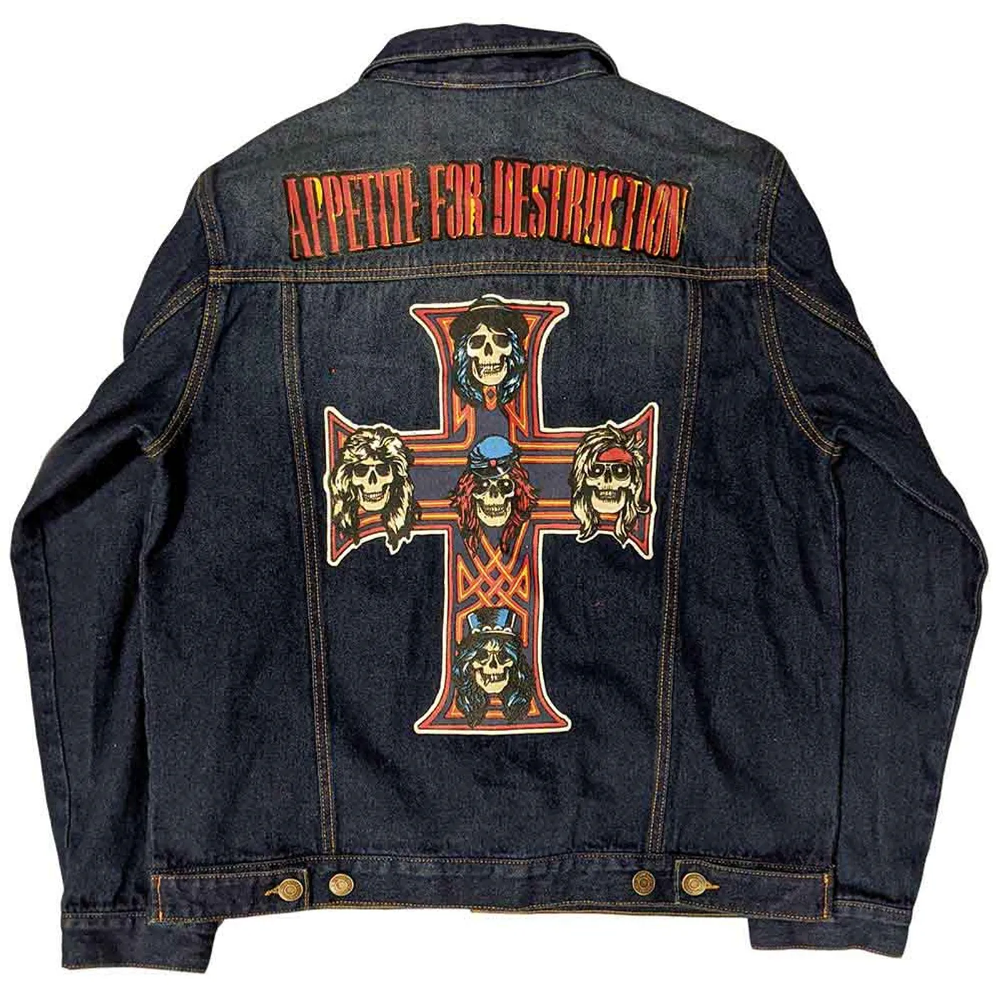 Guns N' Roses Denim Jacket - Appetite For Destruction