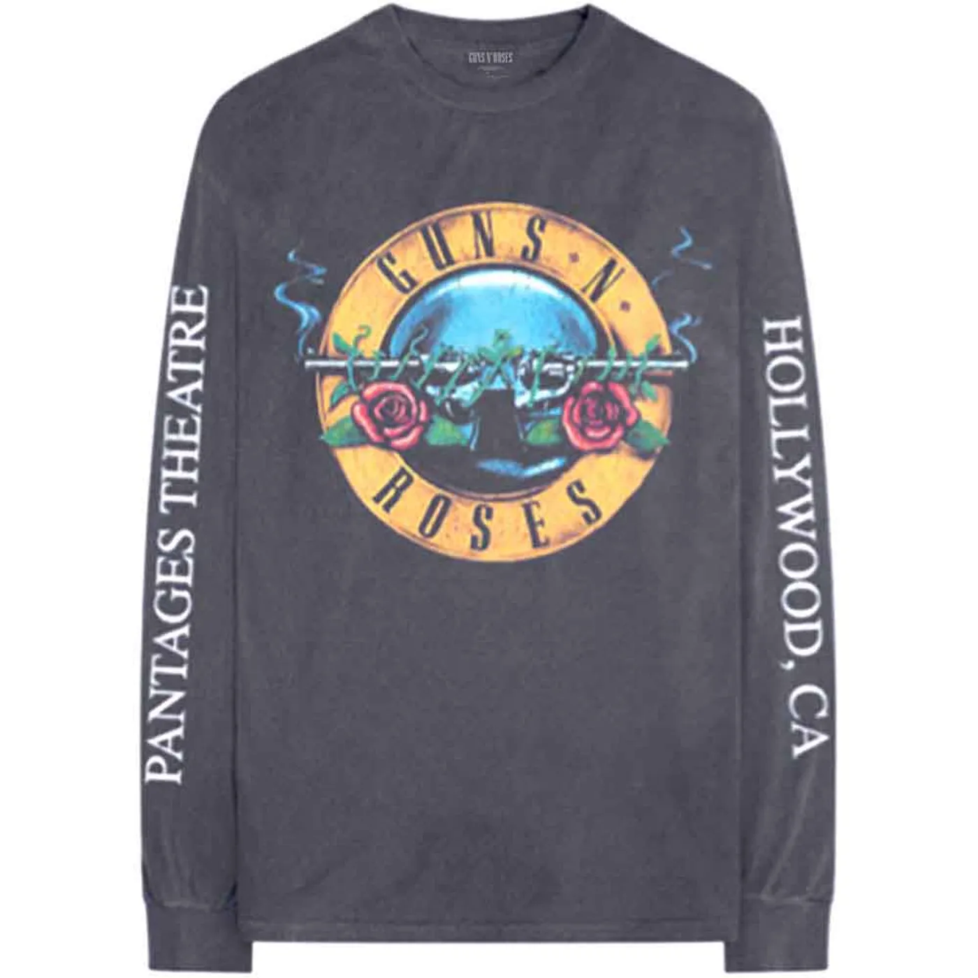 Guns N' Roses Long Sleeve T Shirt - Hollywood Tour