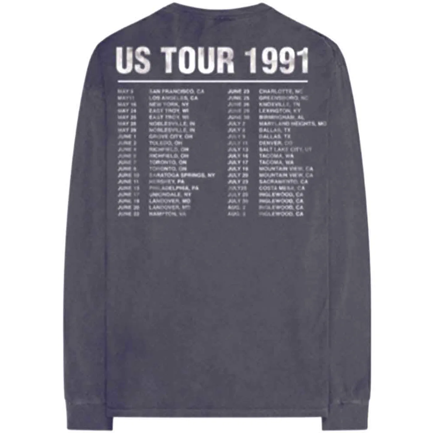 Guns N' Roses Long Sleeve T Shirt - Hollywood Tour