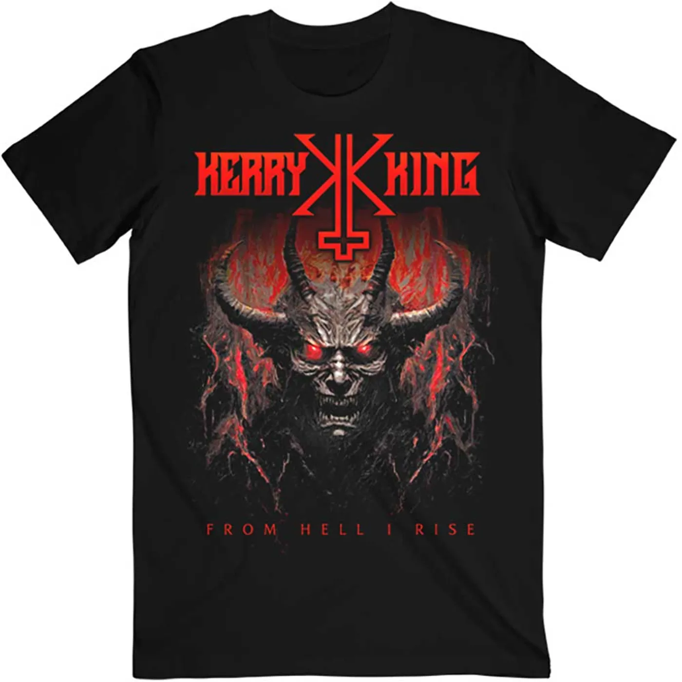Kerry King T Shirt - From Hell I Rise Cover