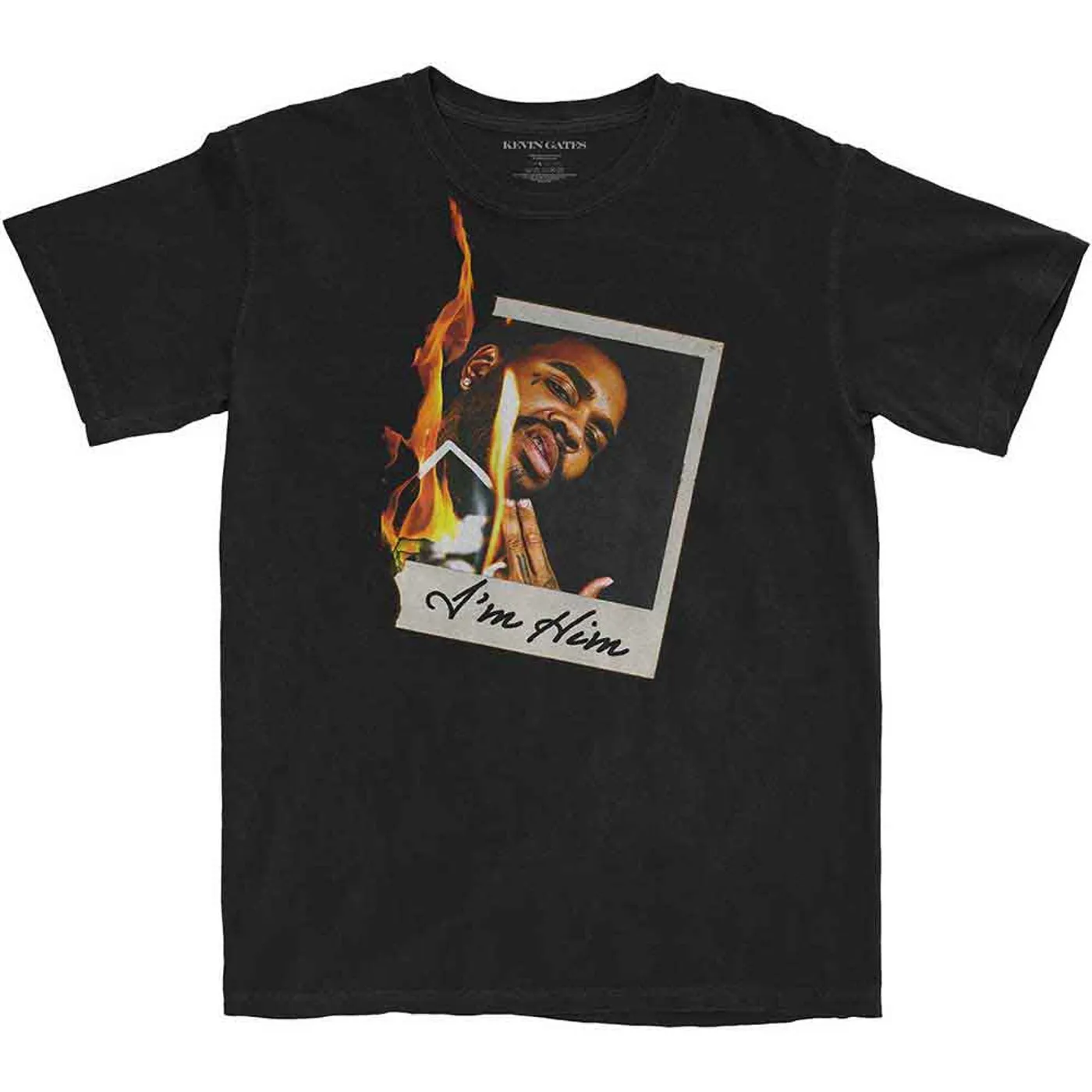 Kevin Gates T Shirt - Polaroid Flame
