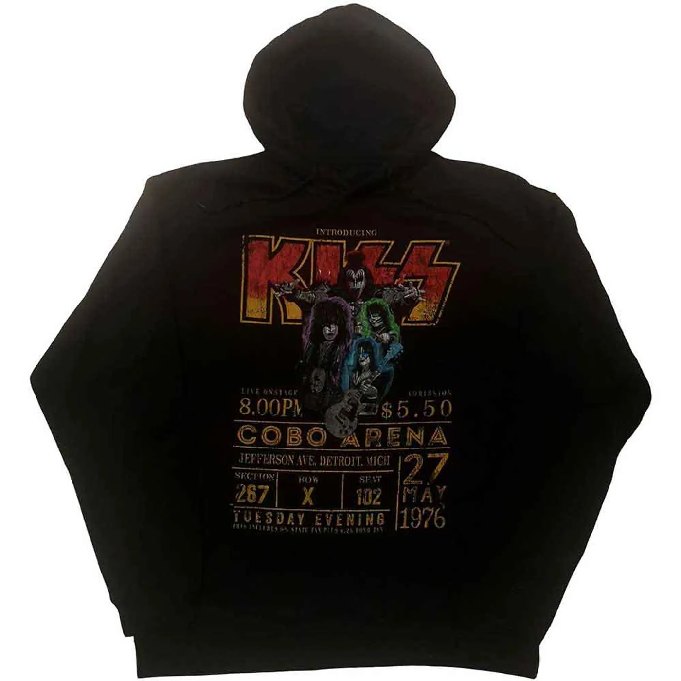 KISS Pullover Hoodie - Cobra Arena '76