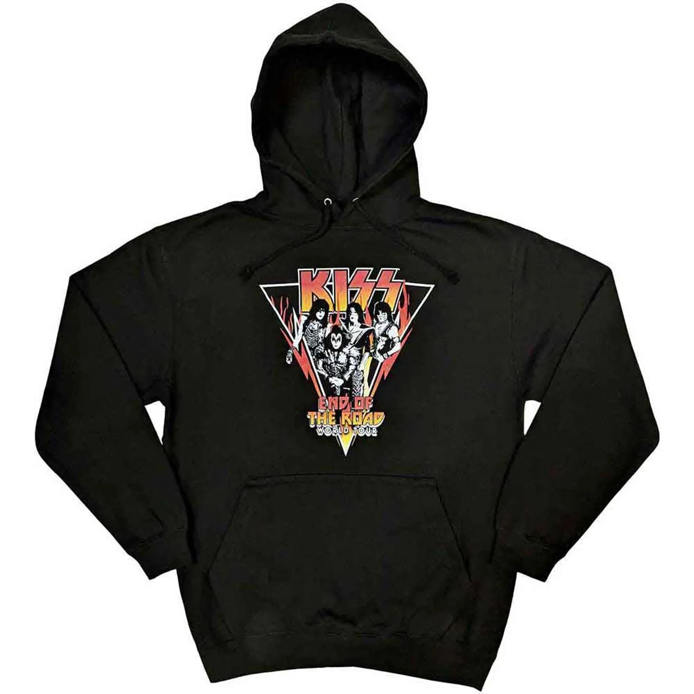 Kiss Pullover Hoodie - Triangle