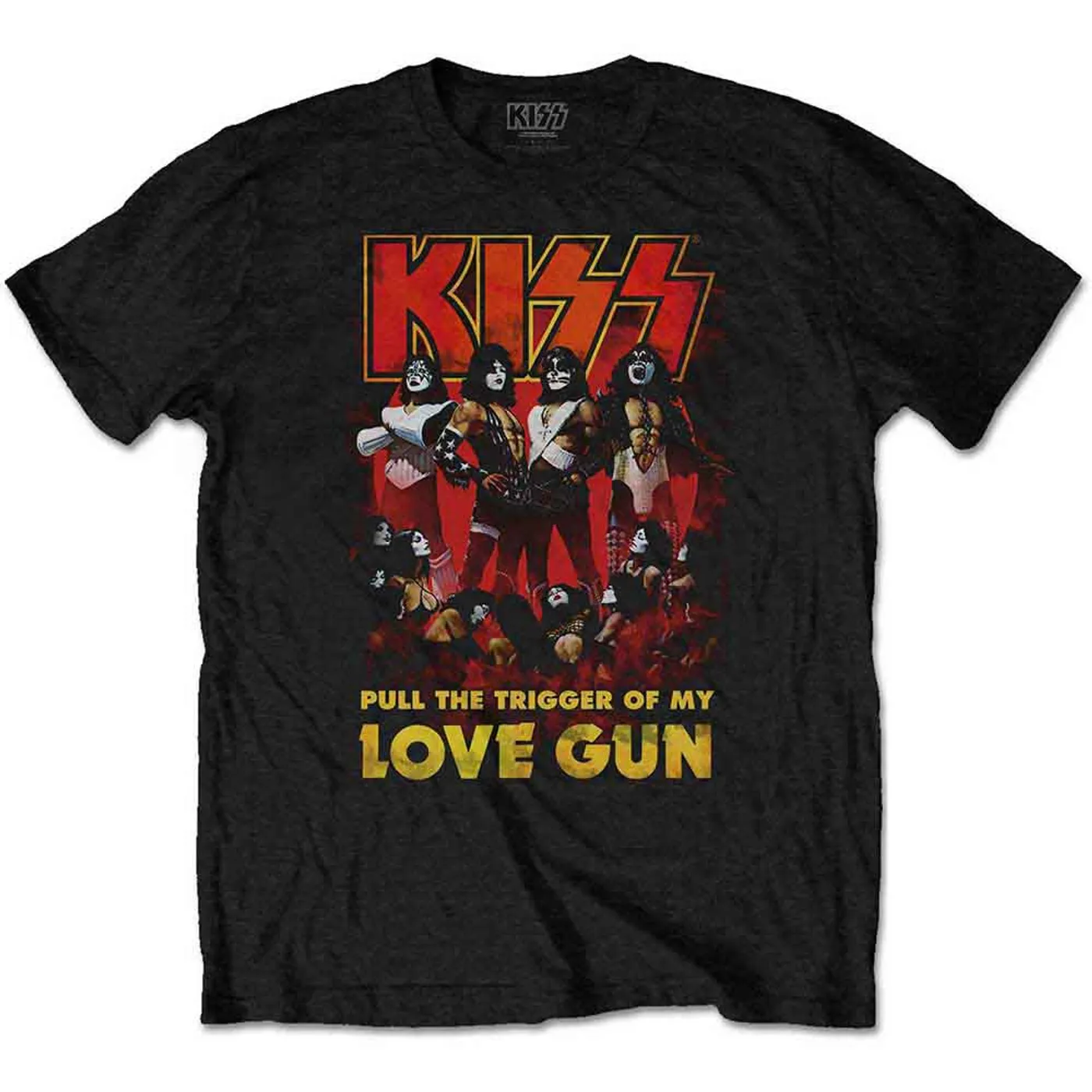 Kiss T Shirt - Love Gun Glow