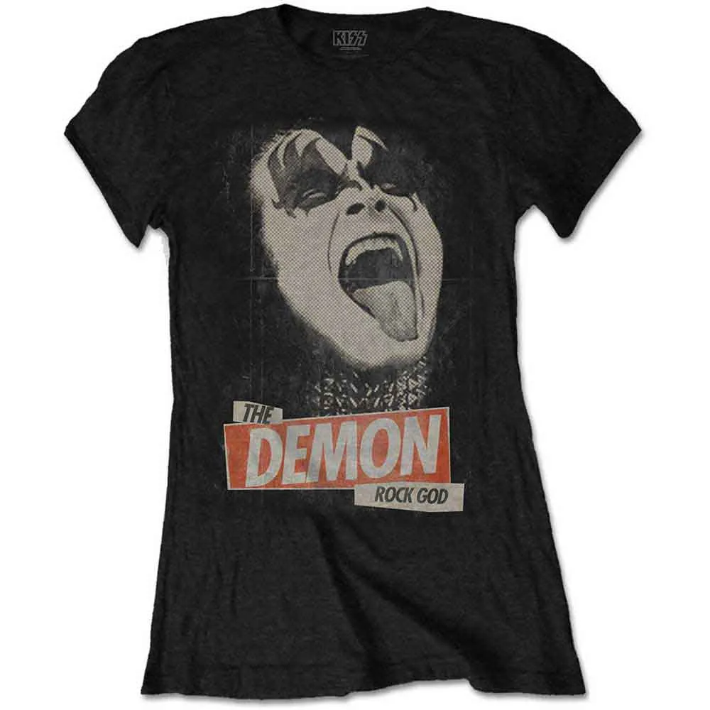 Women's T Shirt - The Demon Rock God