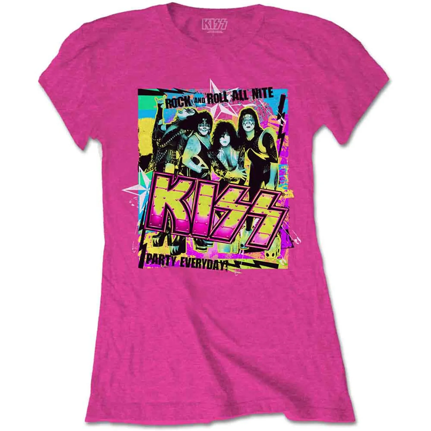 Kiss Women's T Shirt - Party Everyday