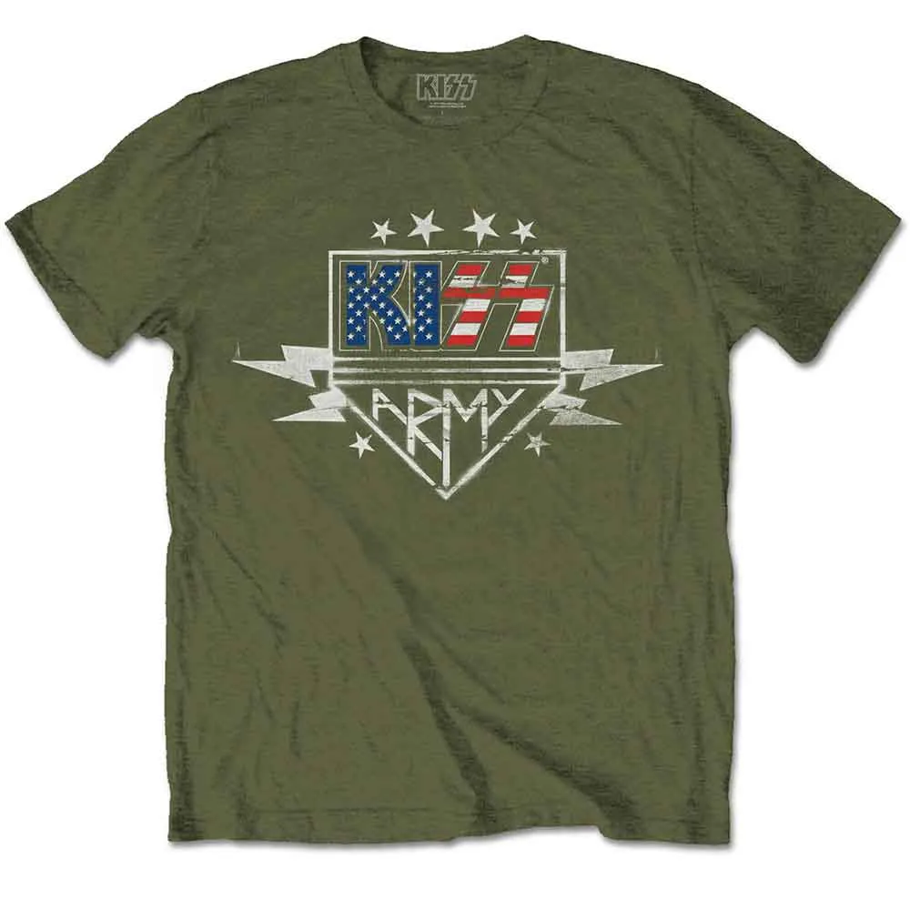 T Shirt - Army Lightning