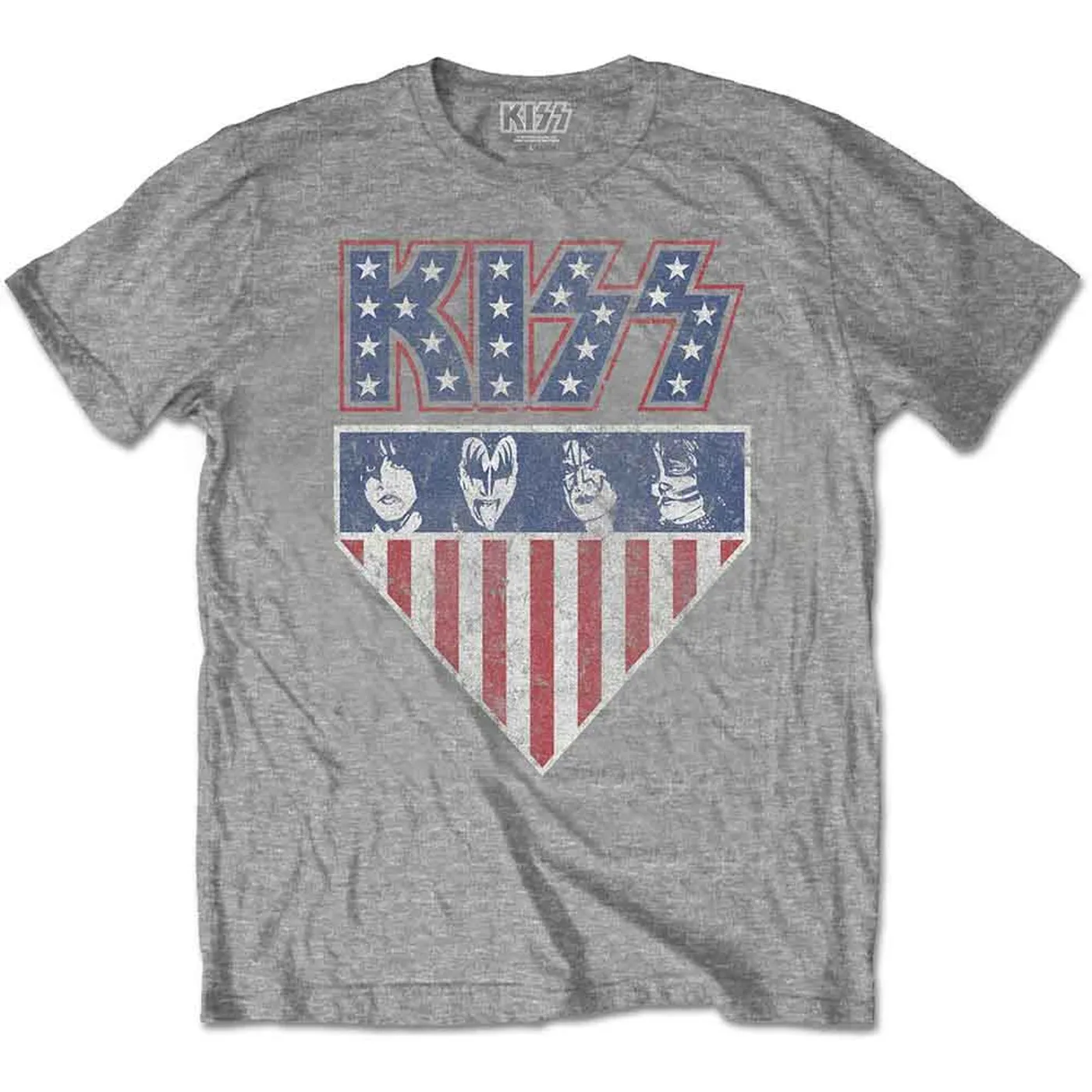 Kiss T Shirt - Stars And Stripes