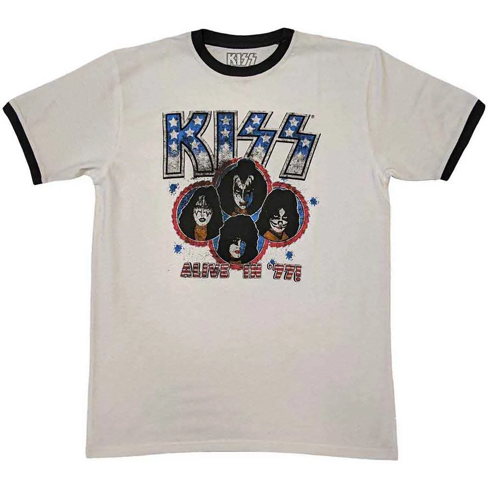 T Shirt - Alive In '77 Ringer