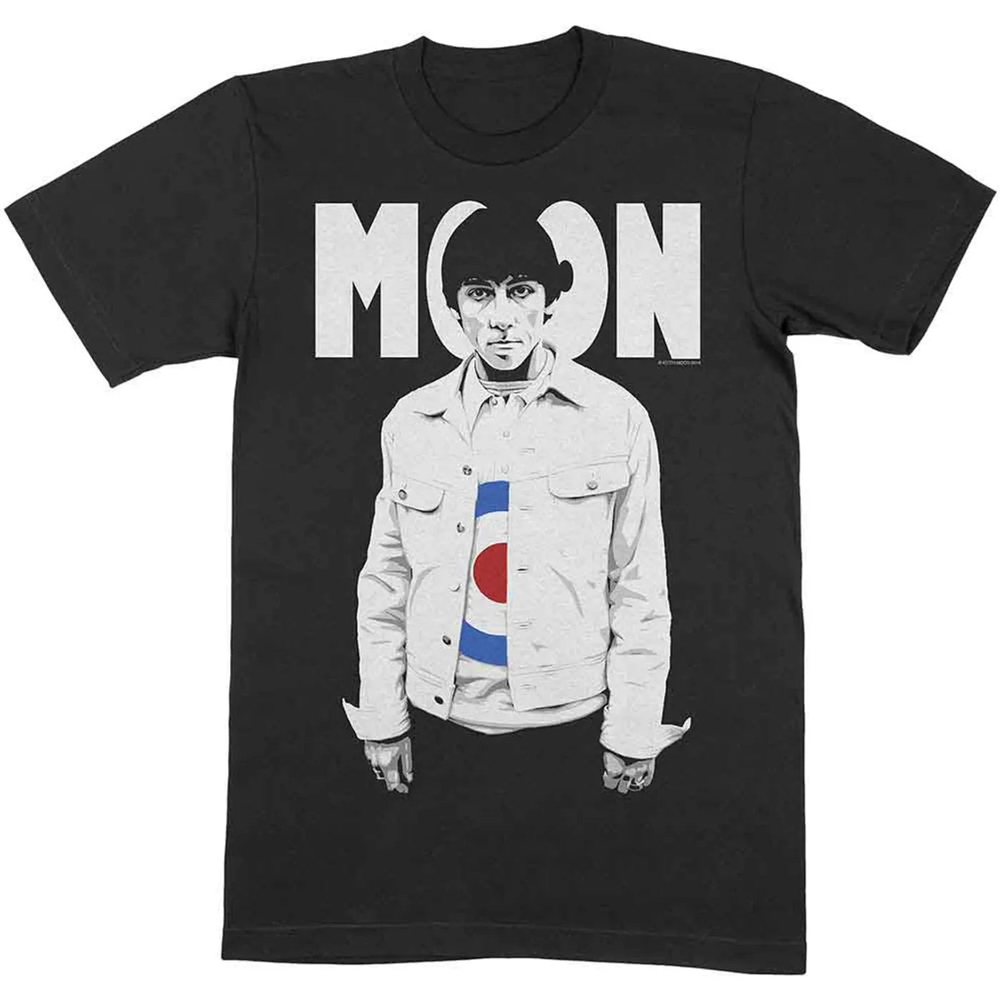 Keith Moon T Shirt - Moon Target