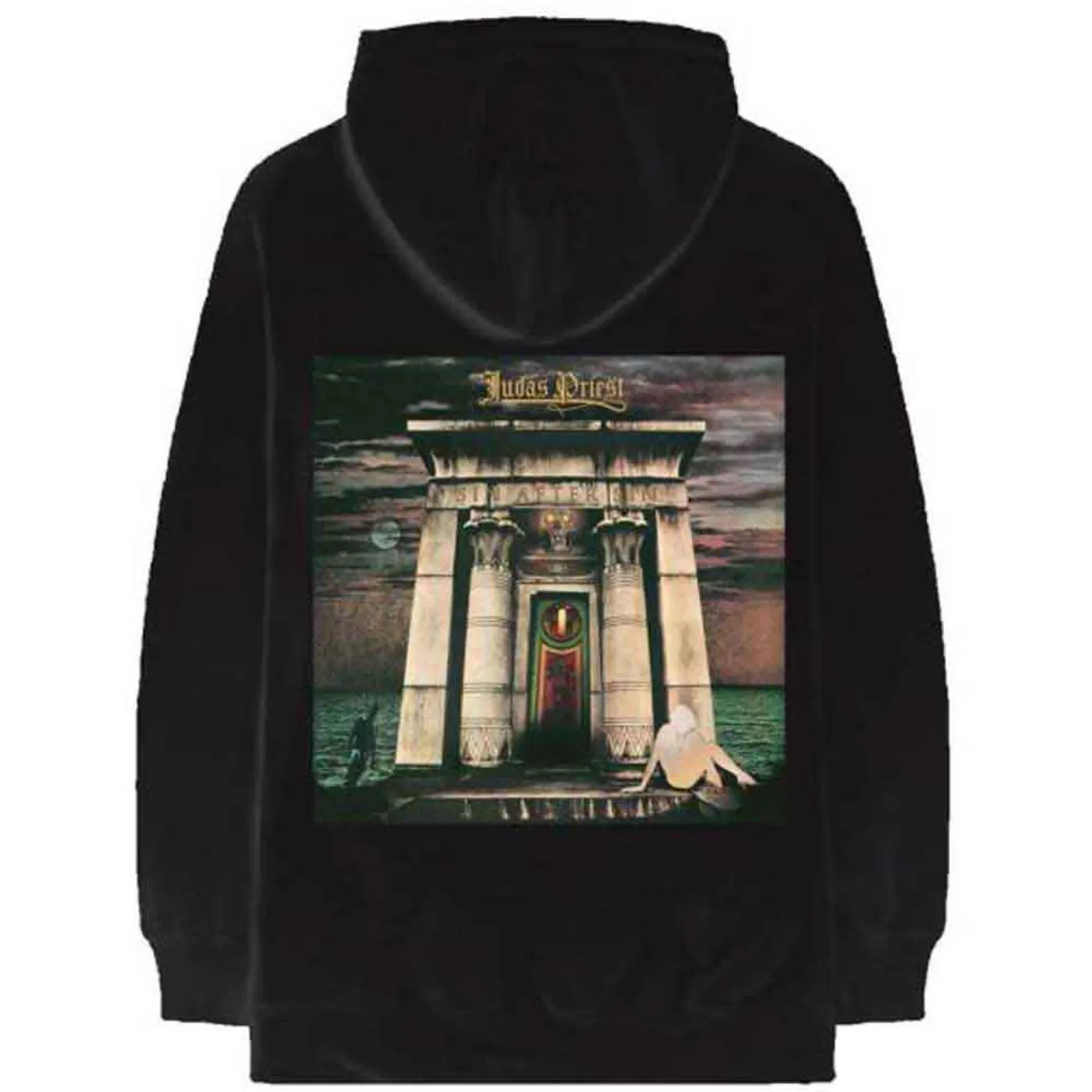 Judas Priest Pullover Hoodie - Sin After Sin Logo & Album Cover