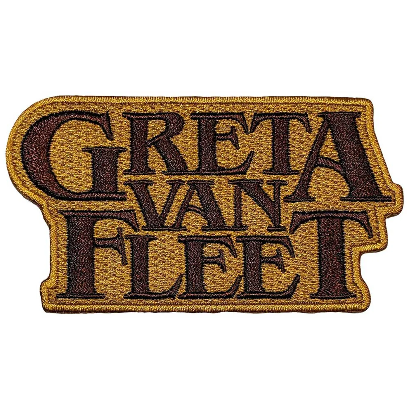 Greta Van Fleet Patches Iron On - Amber Logo