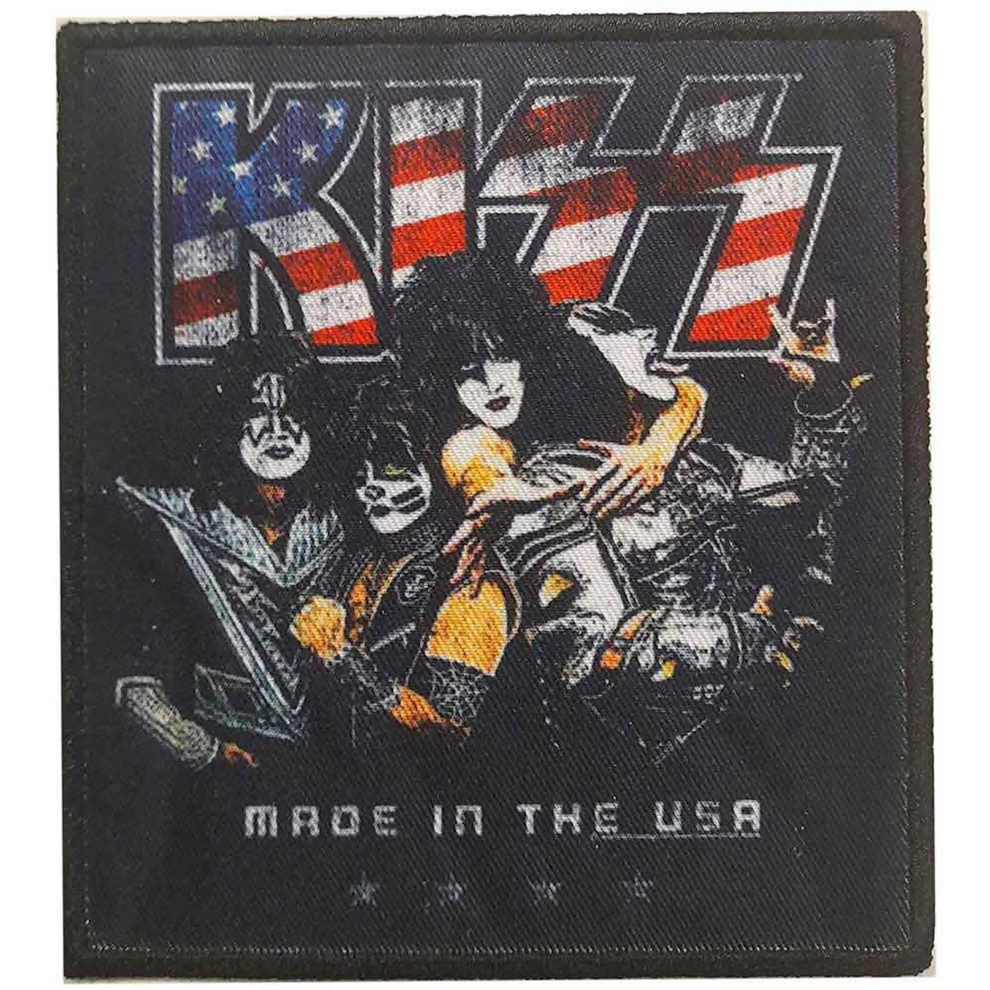 Kiss Patches Iron On - Made In The USA