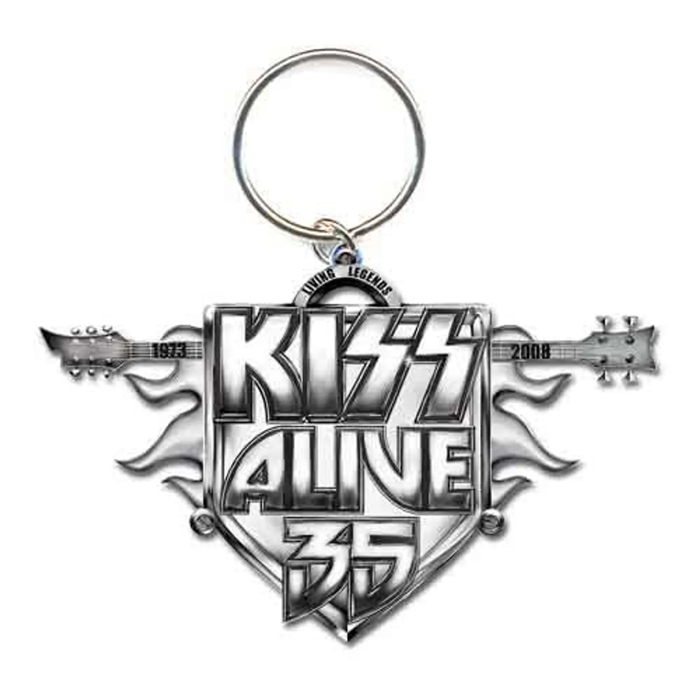 Kiss Standard Keychains - Alive 35 Tour