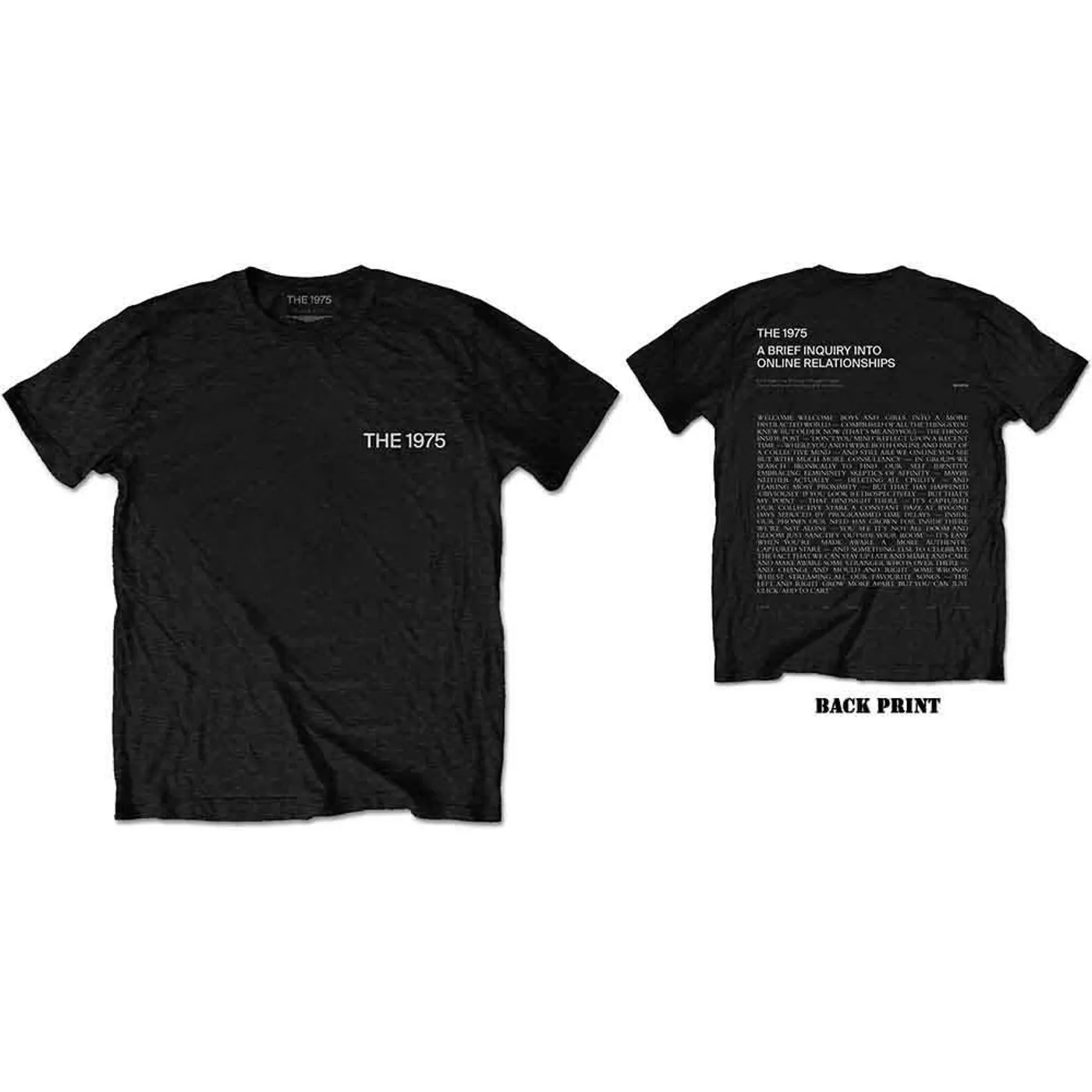 The 1975 T Shirt - ABIIOR Welcome Welcome V2