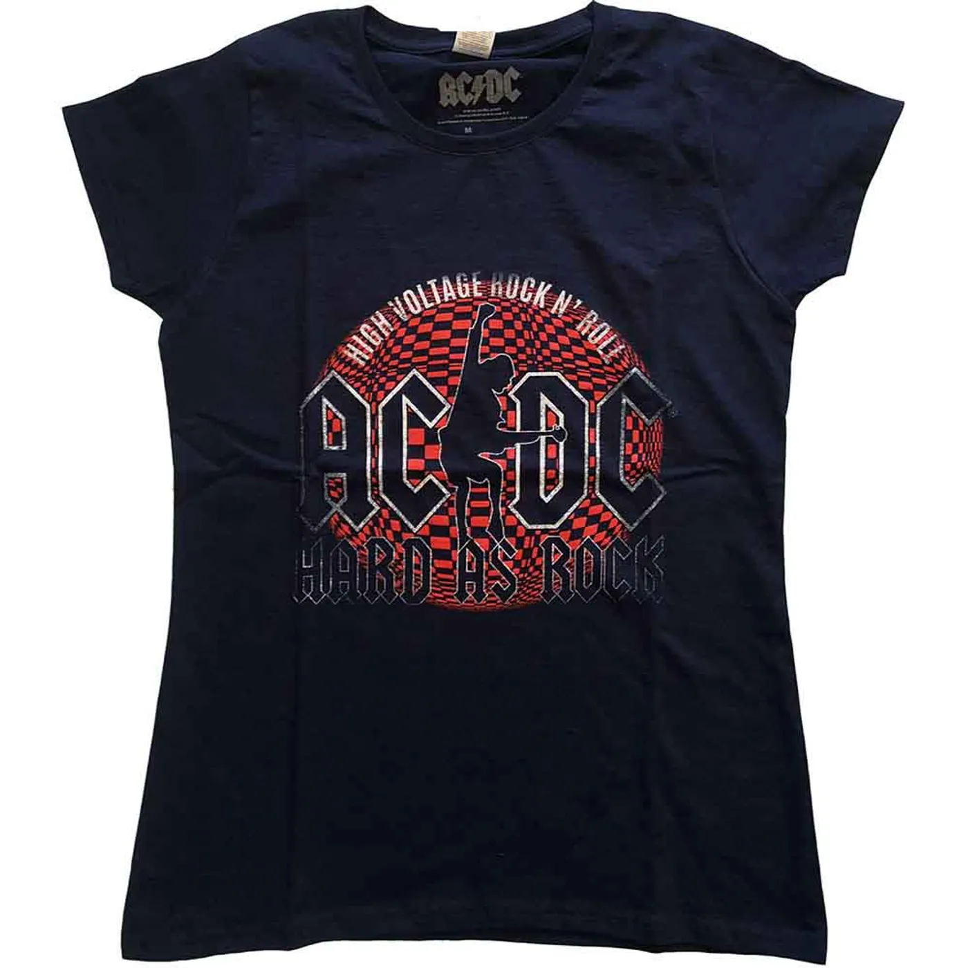 AC/DC Woman's T Shirt - Hard As Rock