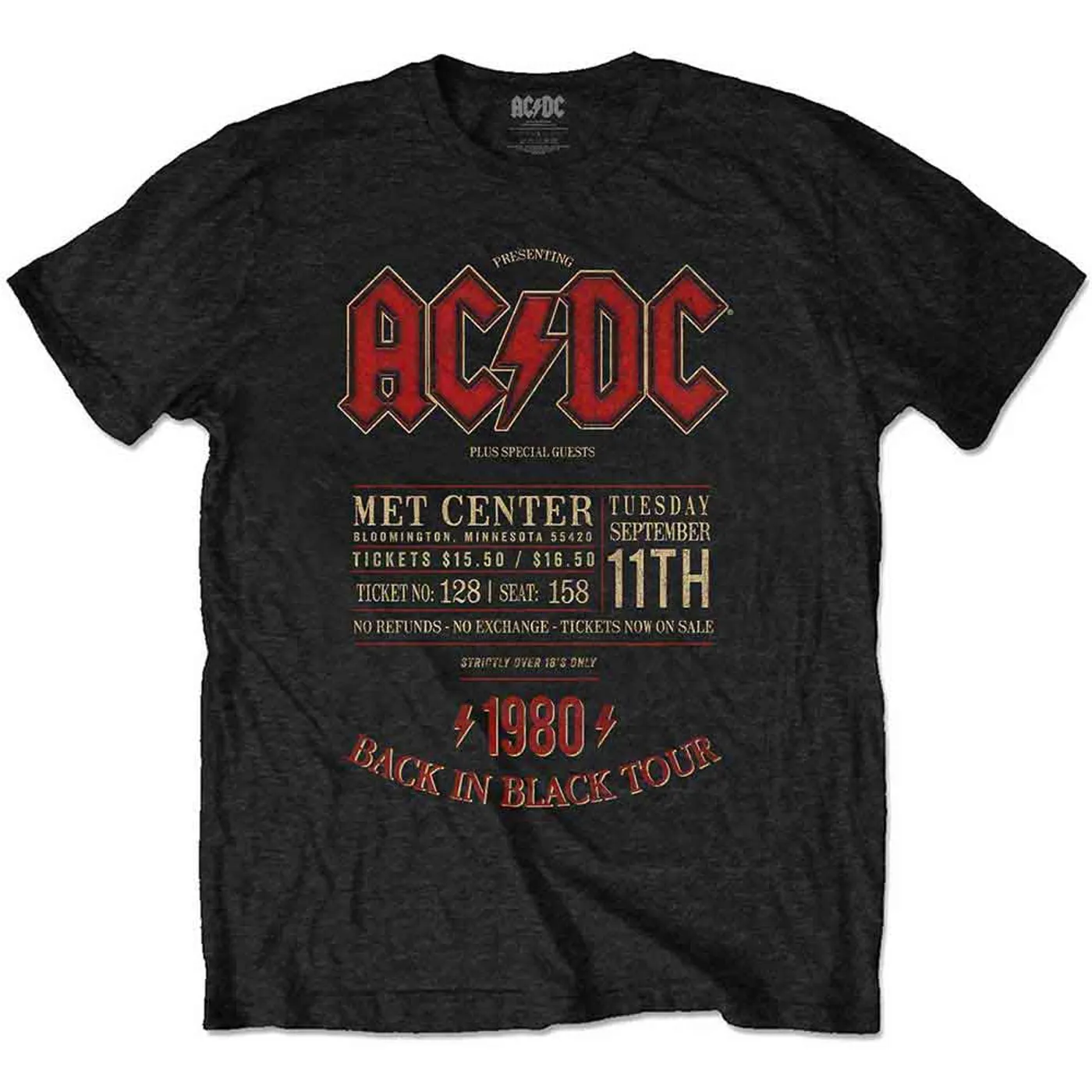 AC/DC T Shirt - Minnesota