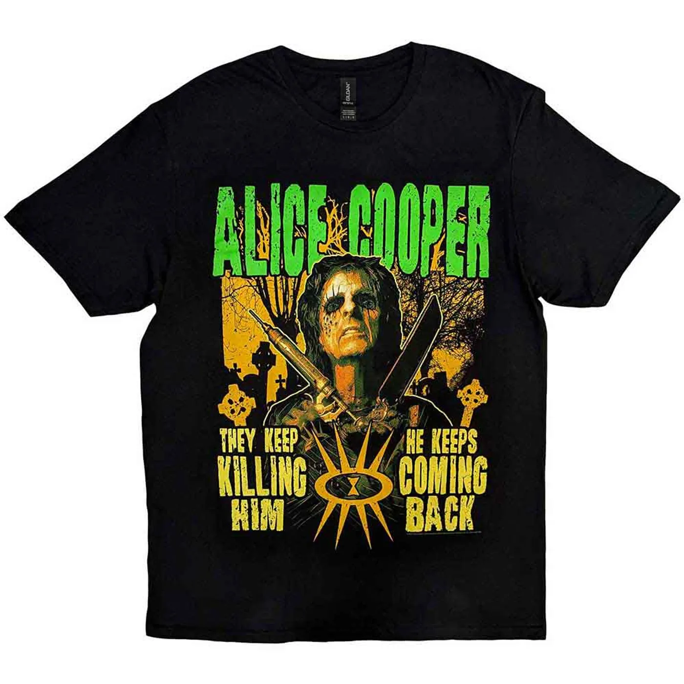 Alice Cooper T Shirt - Graveyard