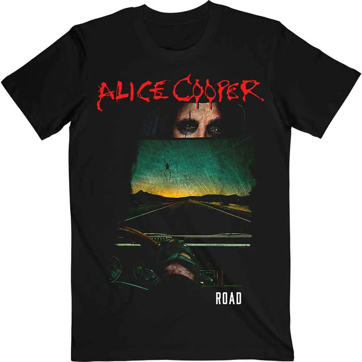 Alice Cooper T Shirt - Road Cover Tracklist