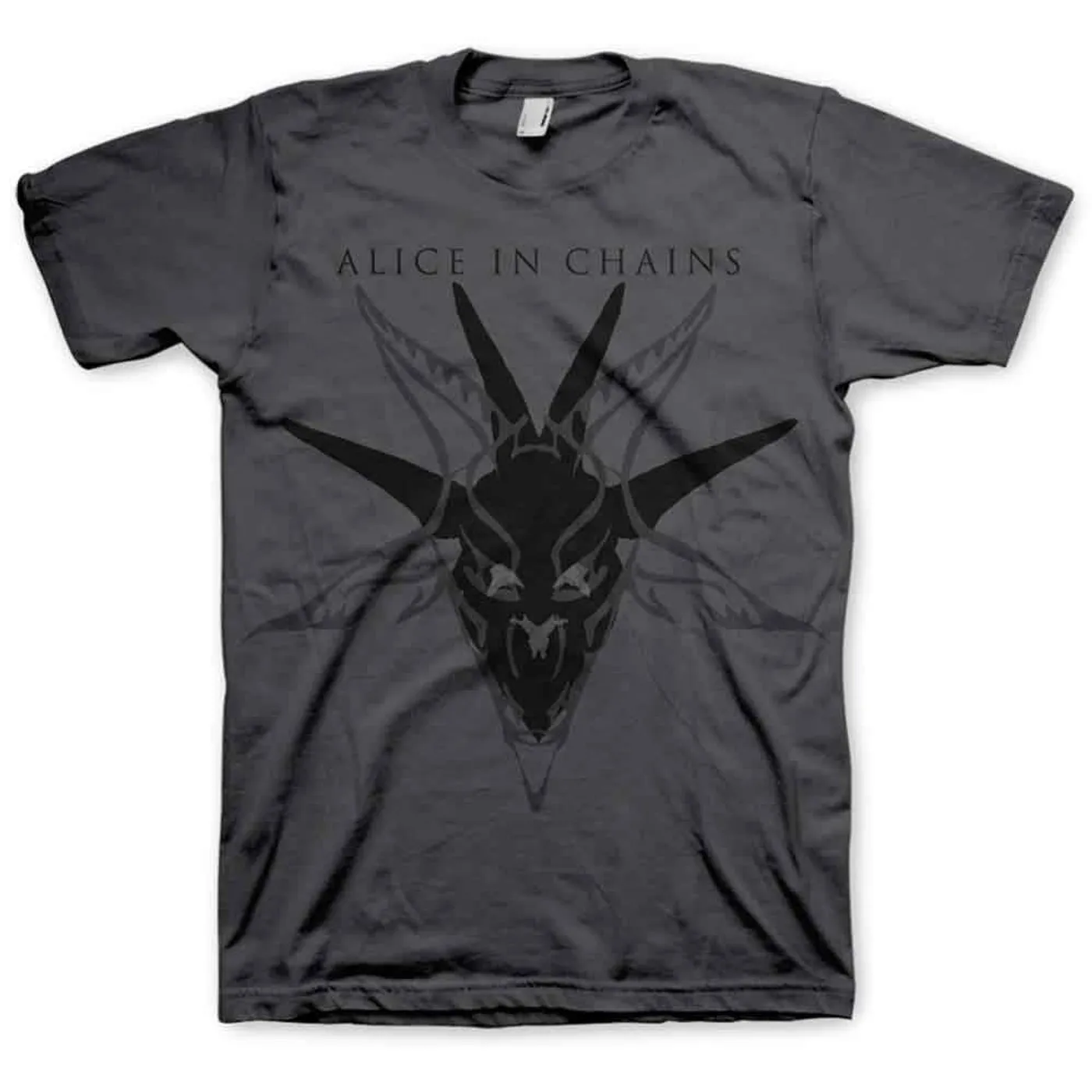 Alice in Chains T Shirt - Black Skull