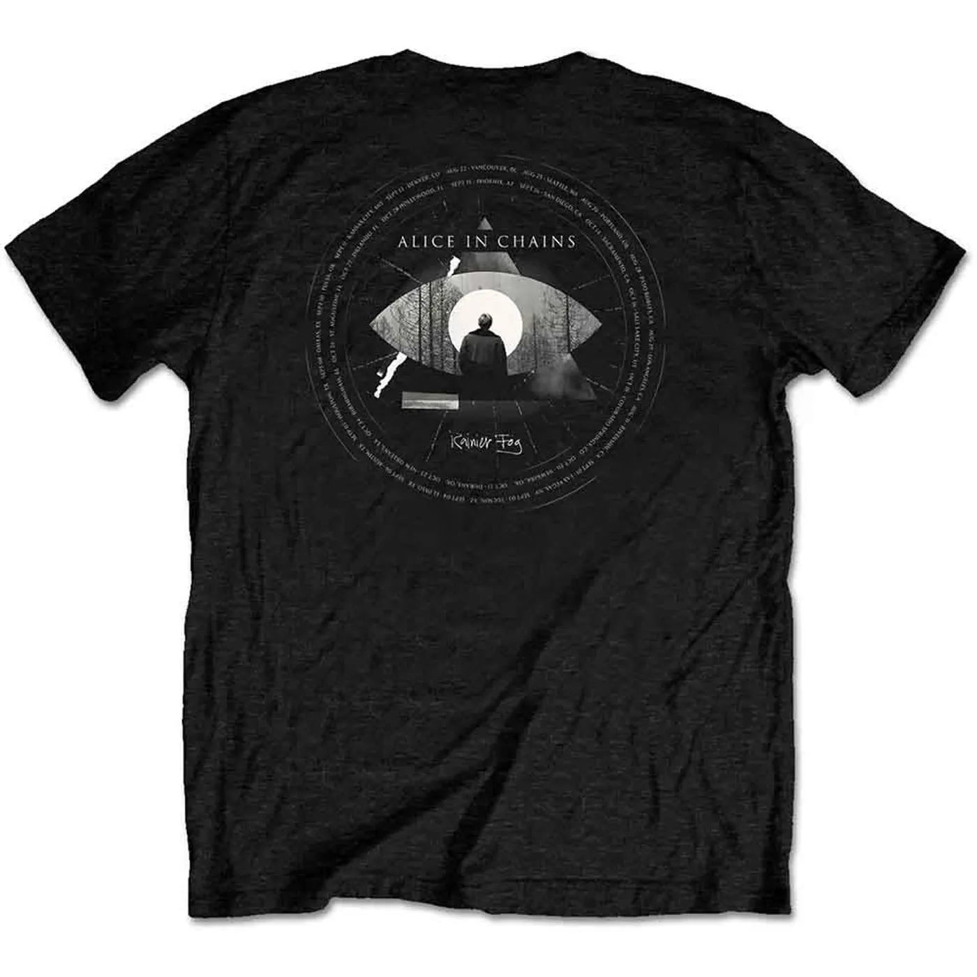 Alice In Chains T Shirt - Fog Mountain