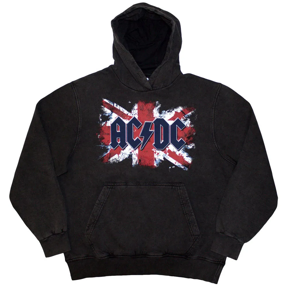 Stone Wash Pullover Hoodie - Flag Stone Wash