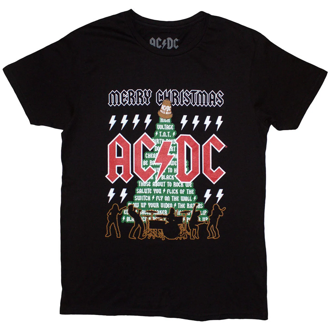 AC/DC T Shirt - Merry Christmas