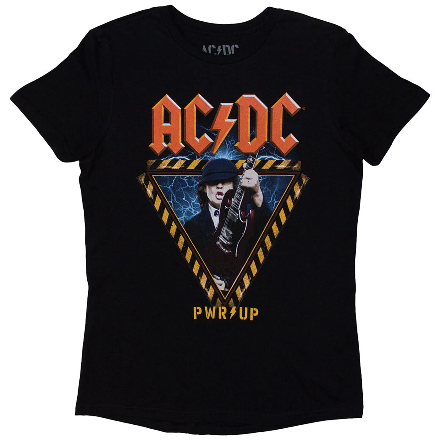 AC/DC Woman's T Shirt - Angus Triangle EU Tour '24