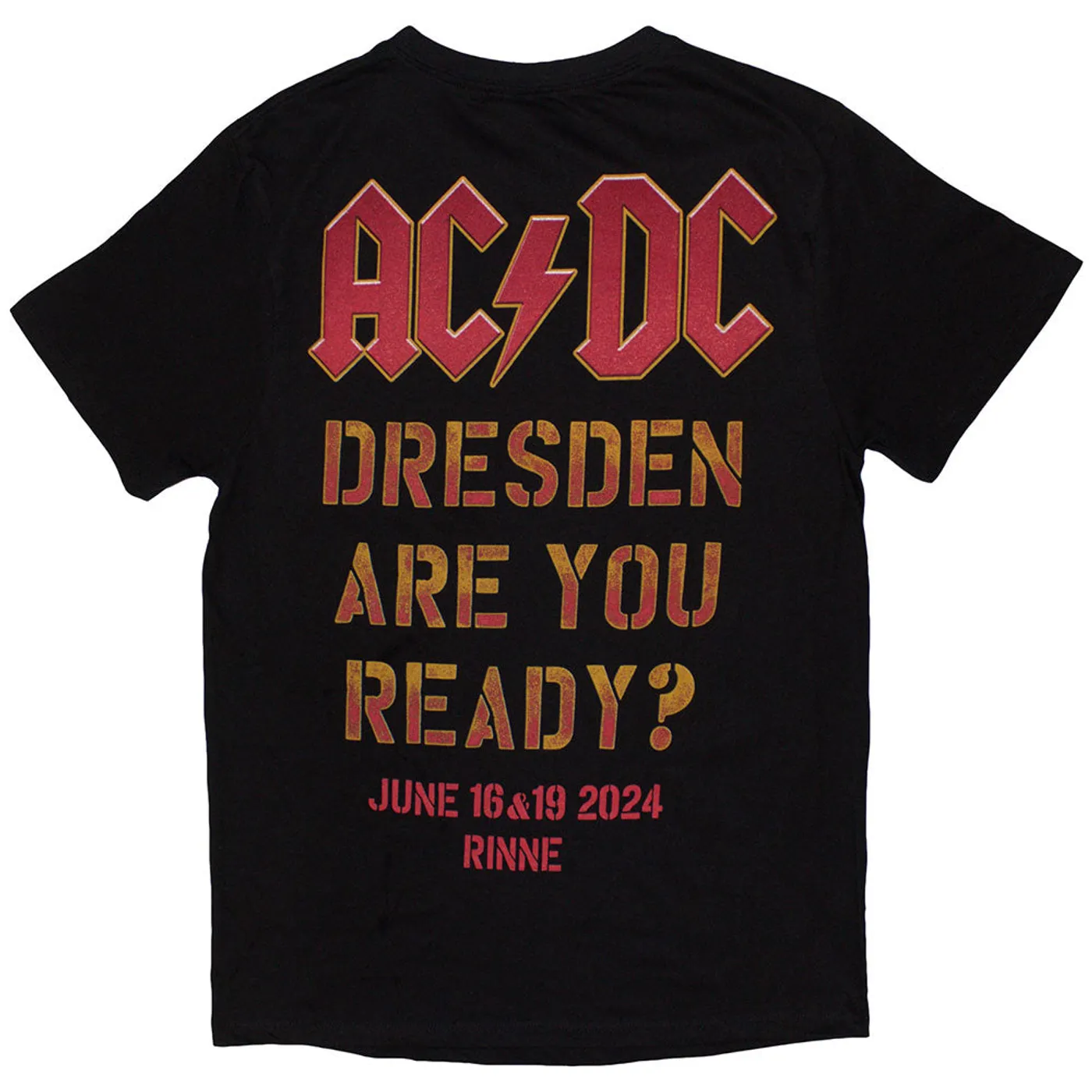 AC/DC Woman's T Shirt - PWR Up Dresden '24