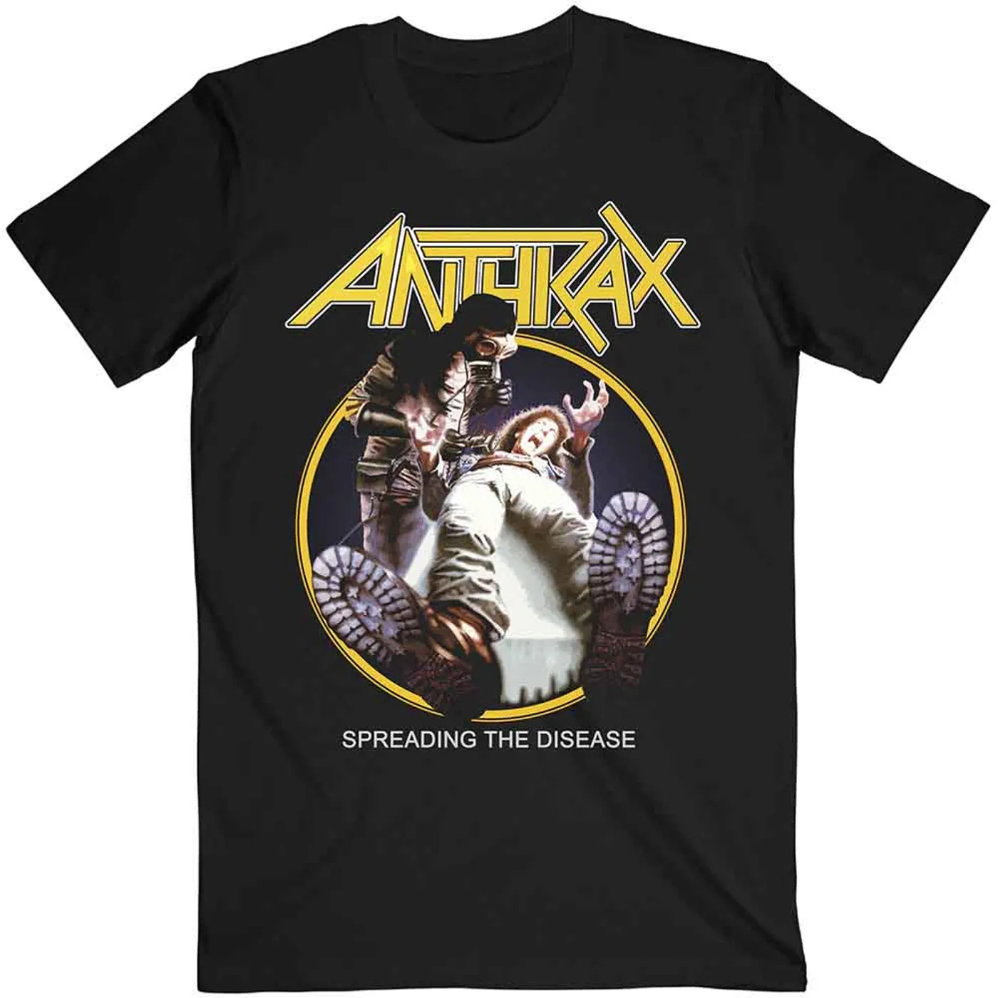 Anthrax T Shirt - Spreading The Disease Tracklist