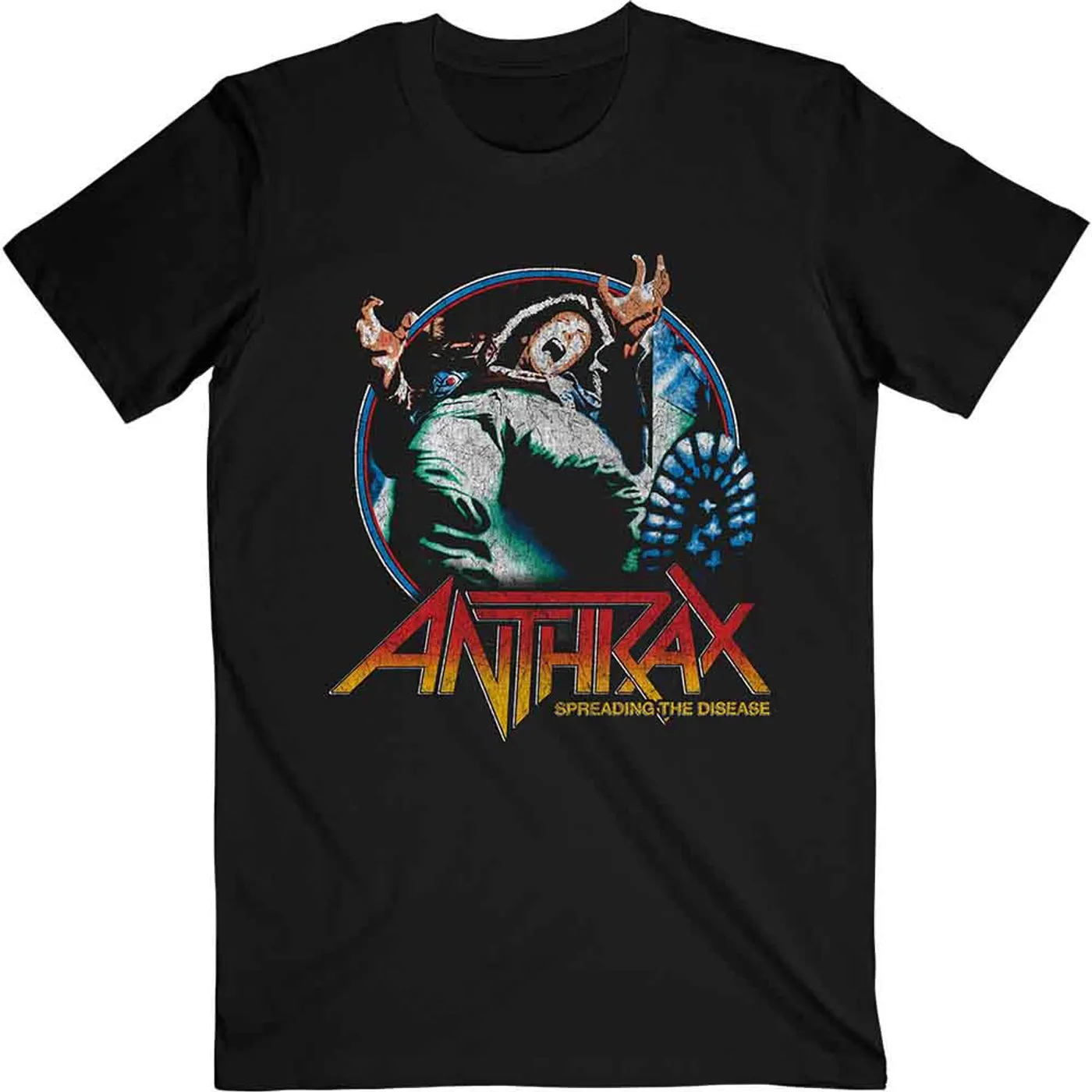 Anthrax T Shirt - Spreading Vignette