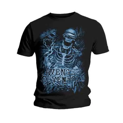 T Shirt - Chained Skeleton