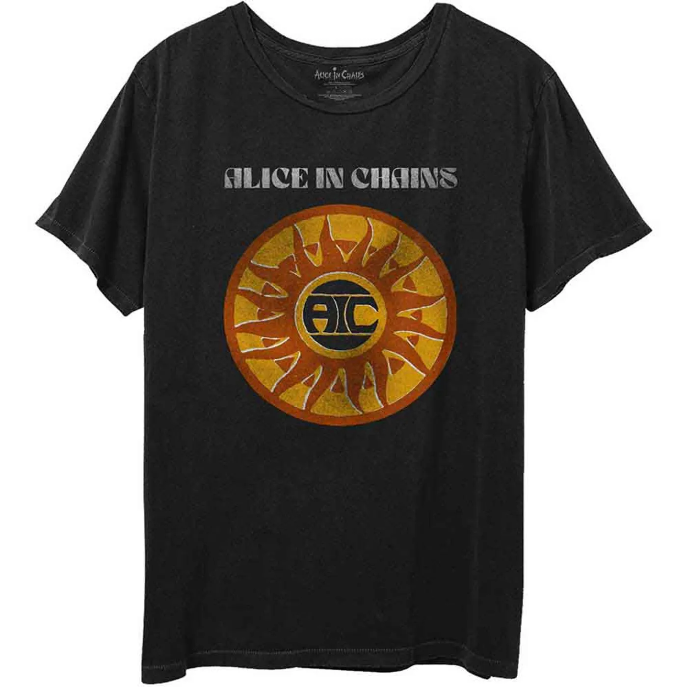 Alice In Chains T Shirt - Circle Sun Vintage