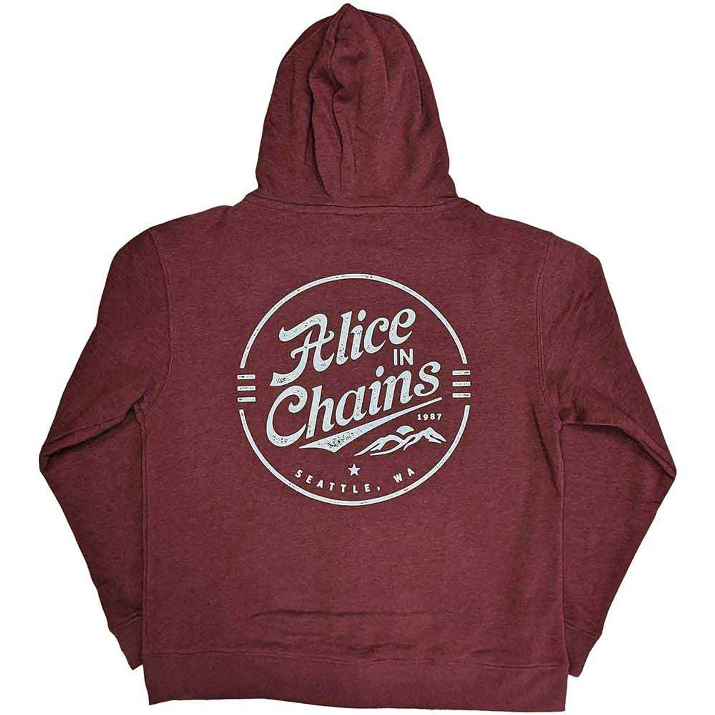 Alice In Chains Zip Hoodie - Circle Emblem