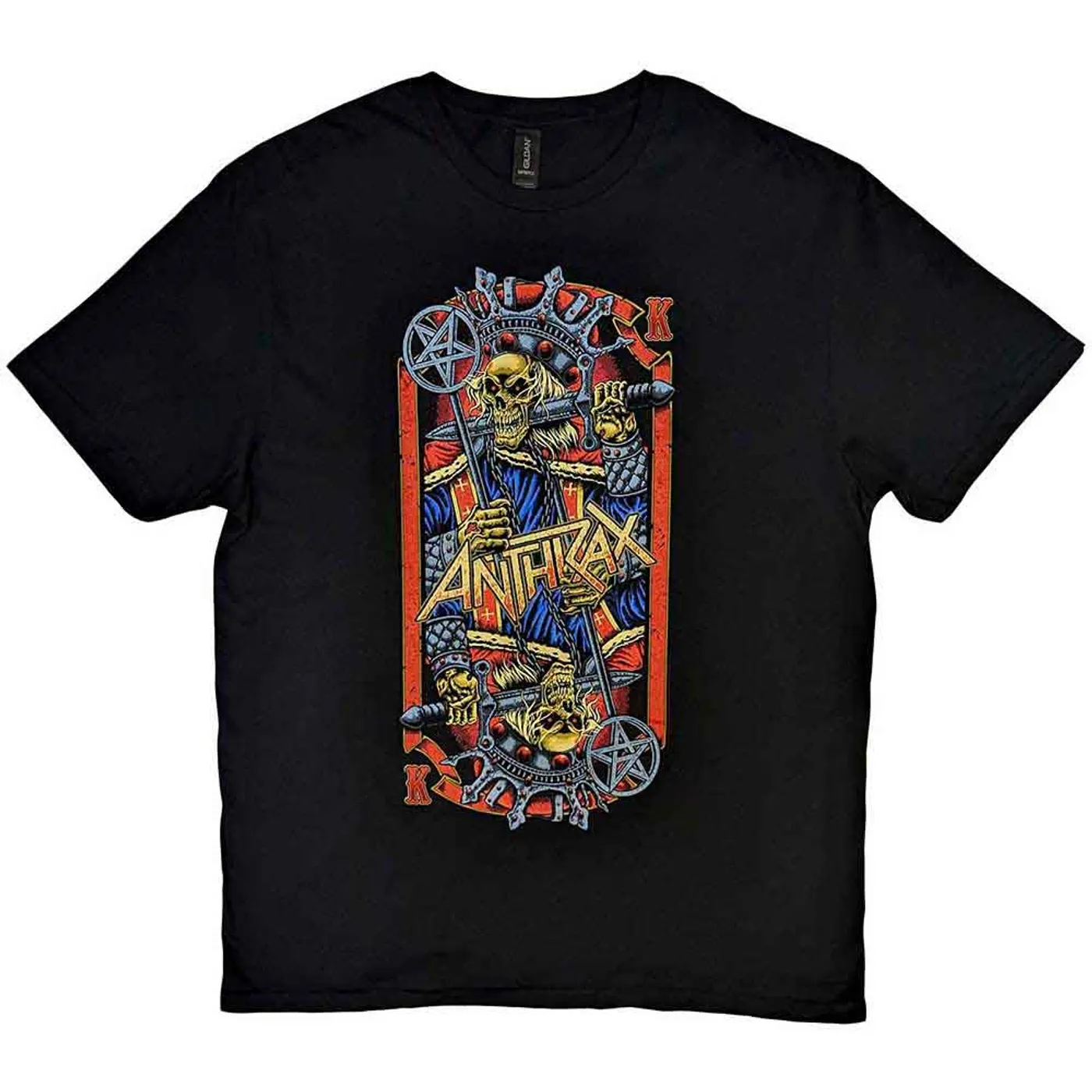 Anthrax T Shirt - Evil King