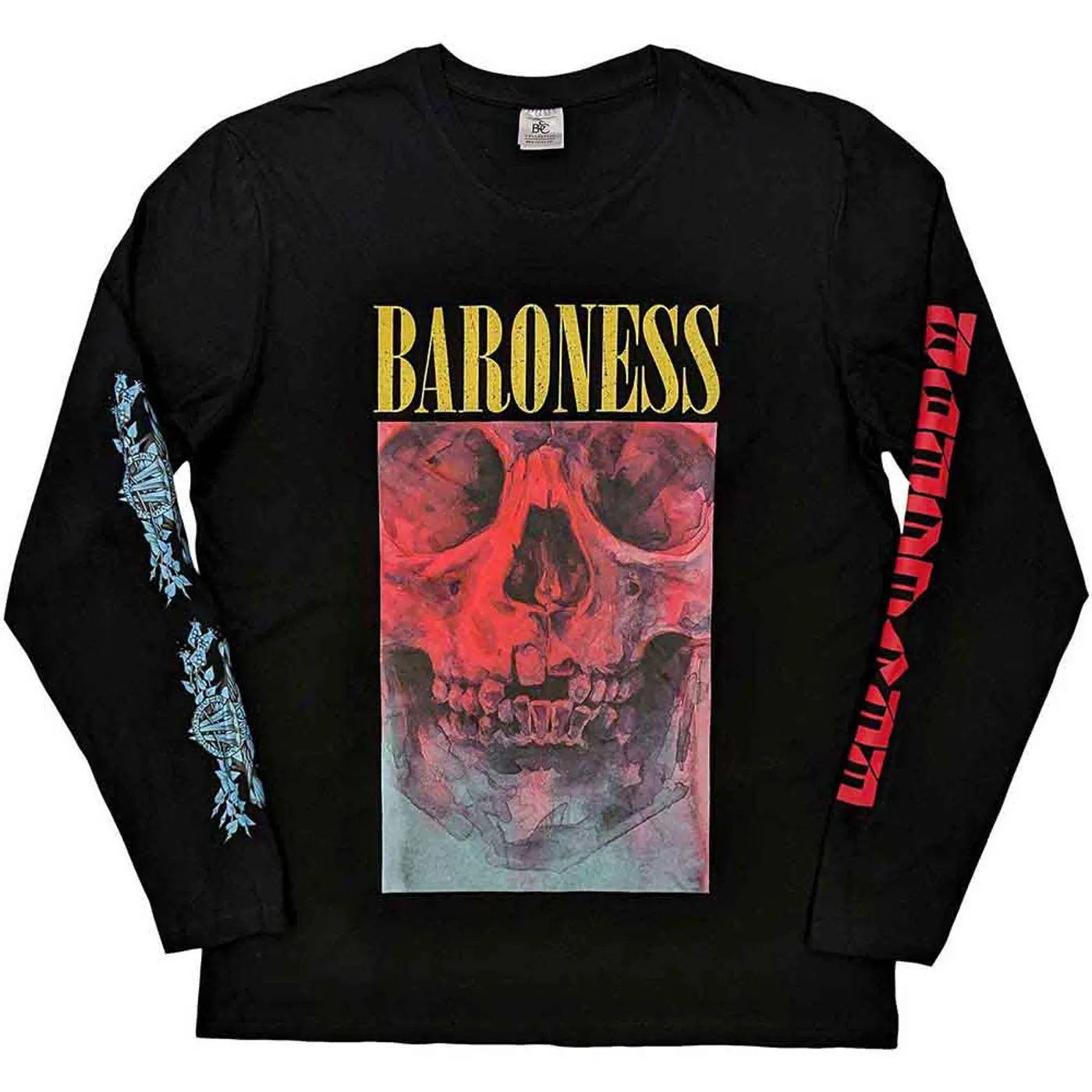 Baroness Long Sleeve T Shirt - Skull Tour