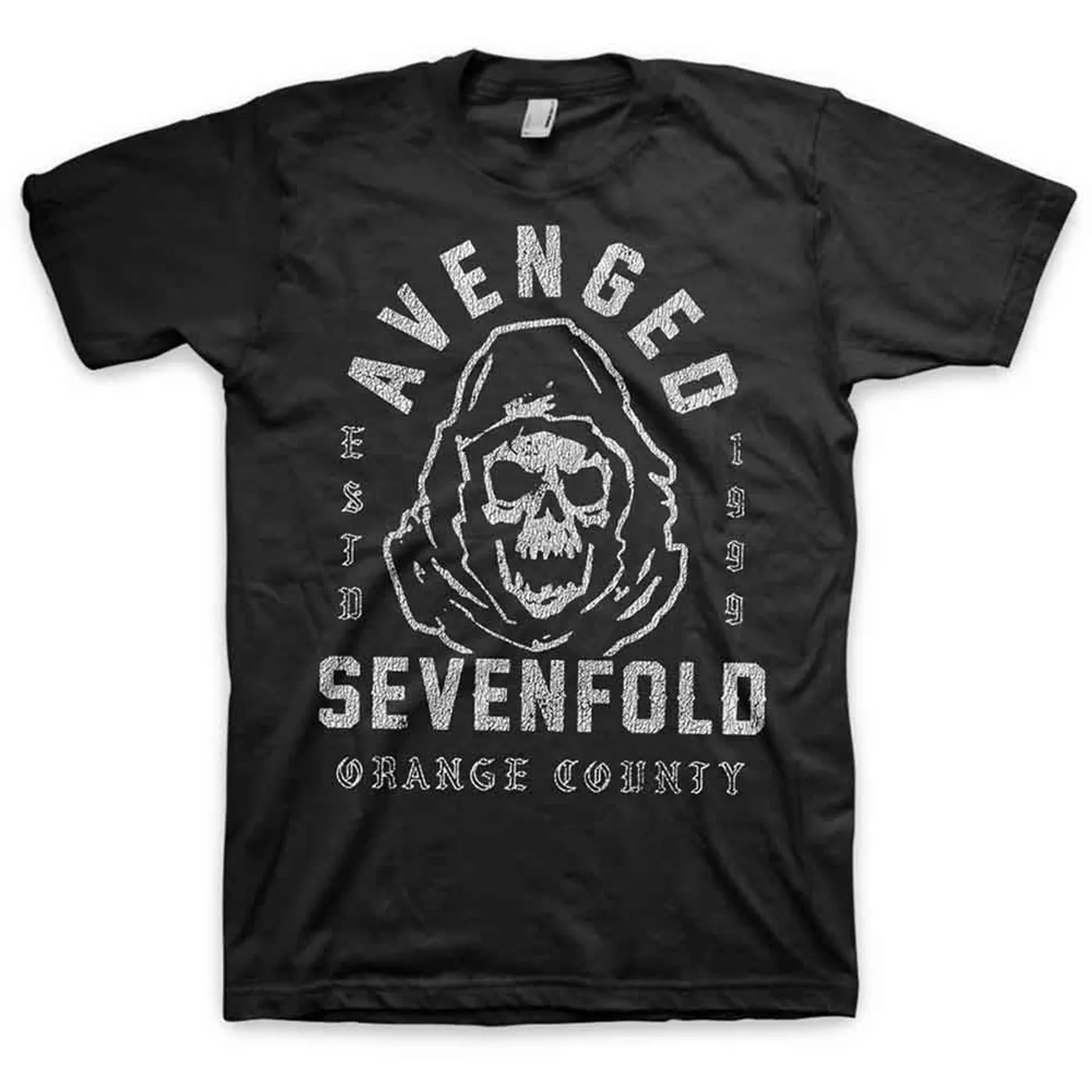 Avenged Sevenfold T Shirt - So Grim Orange County
