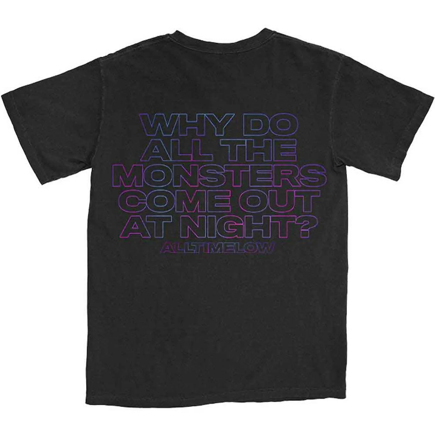 All Time Low T Shirt - Blurry Monster