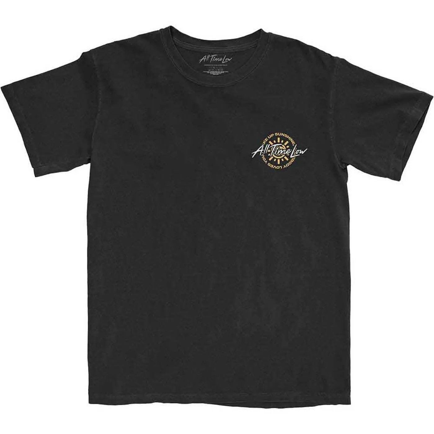 All Time Low T Shirt - WUS Tracklist