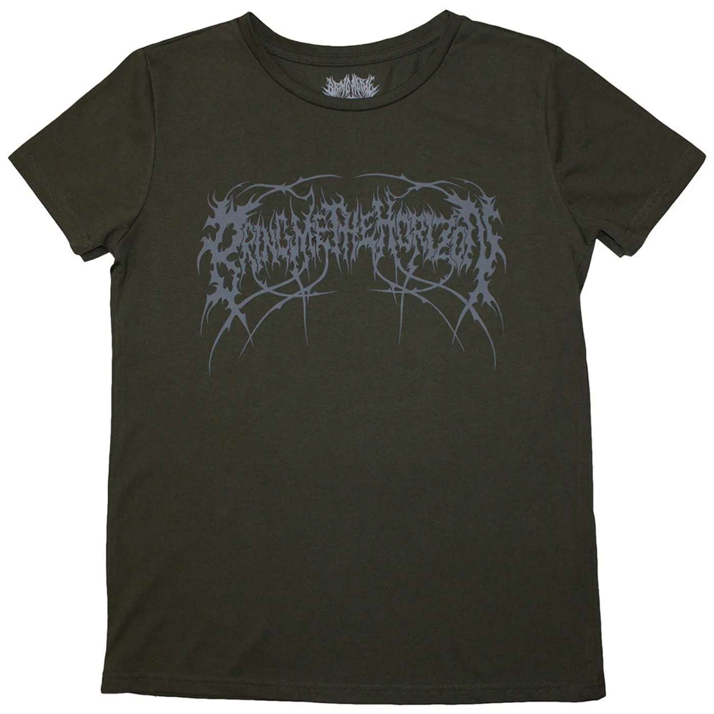 Bring Me The Horizon Woman's T Shirt - Metal Logo Genxsis