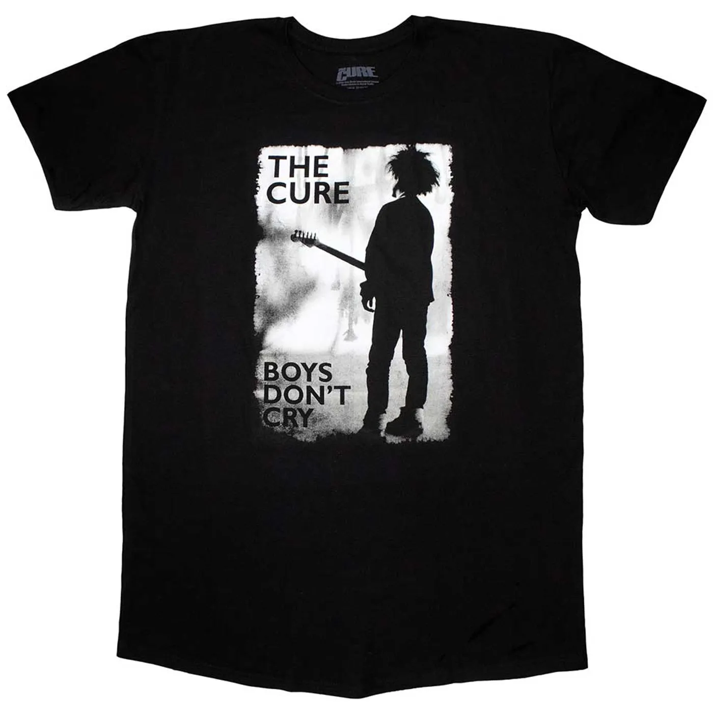 The Cure Womens T Shirt - Boys Don't Cry B&W